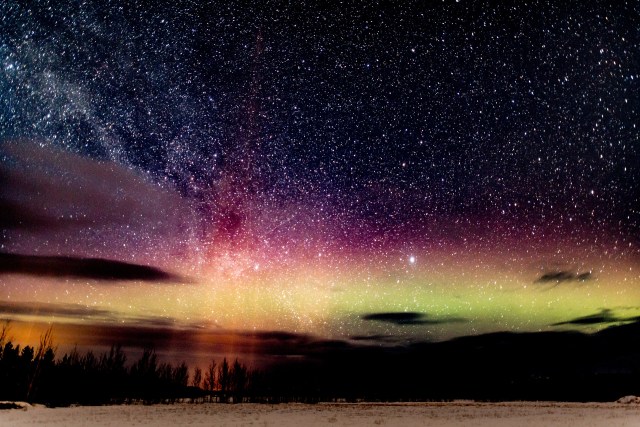 Finding magical norther lights auroras