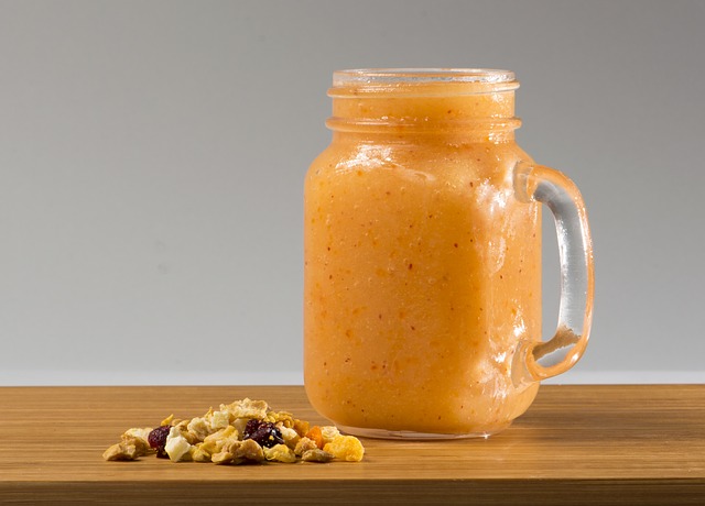 Mango Smoothie Fresh and Juicy