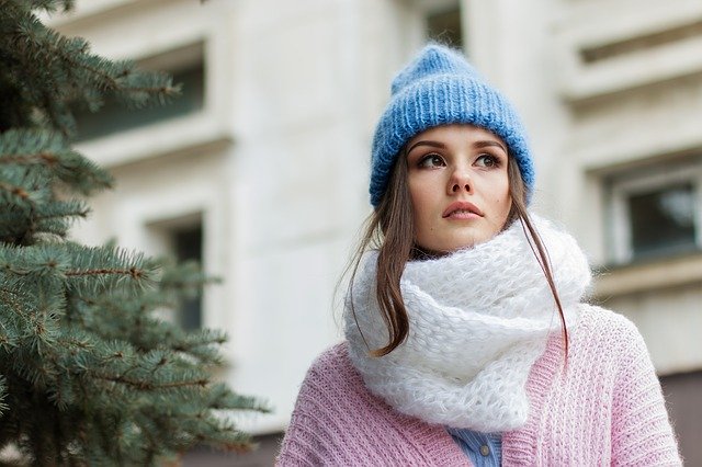 woman-wearing winter ready clothes