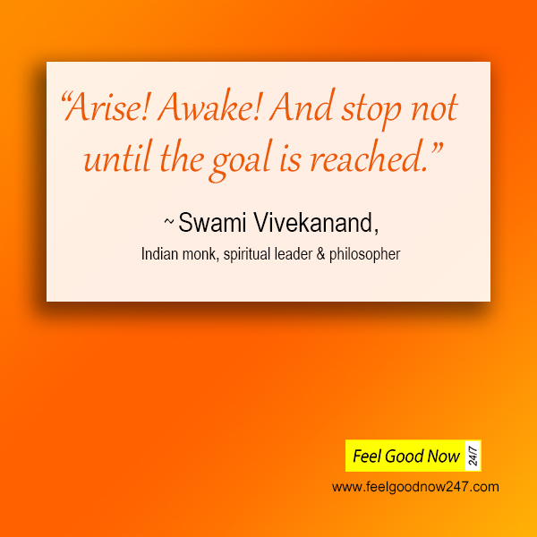 Swami Vivekanand persistence top quote-Arise-Awake-Stop-Not-until-the-goal-is-reached