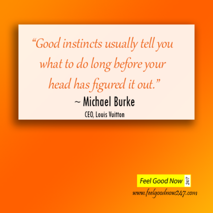 good-instincts-michael-burke-louis goos instincts usually tell you what to do long before