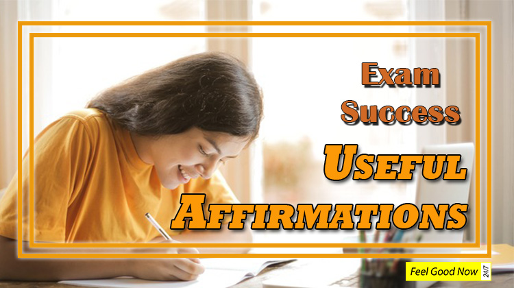 Useful affirmations for student success exams 