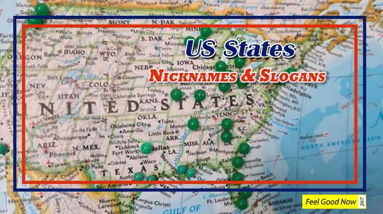 50 US states' nicknames and slogans/mottos